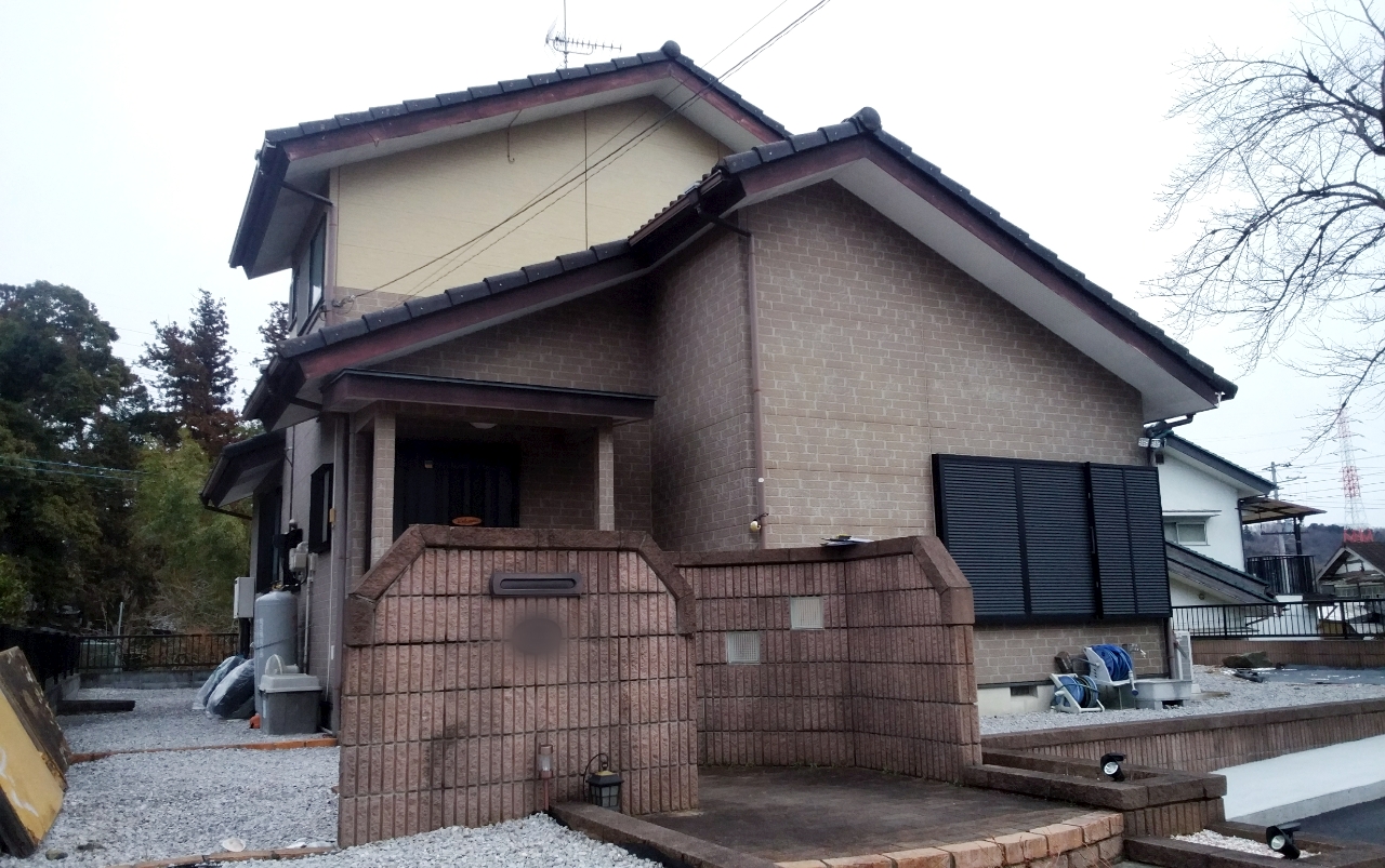小川町　Ｙ様邸　外壁・屋根塗装工事