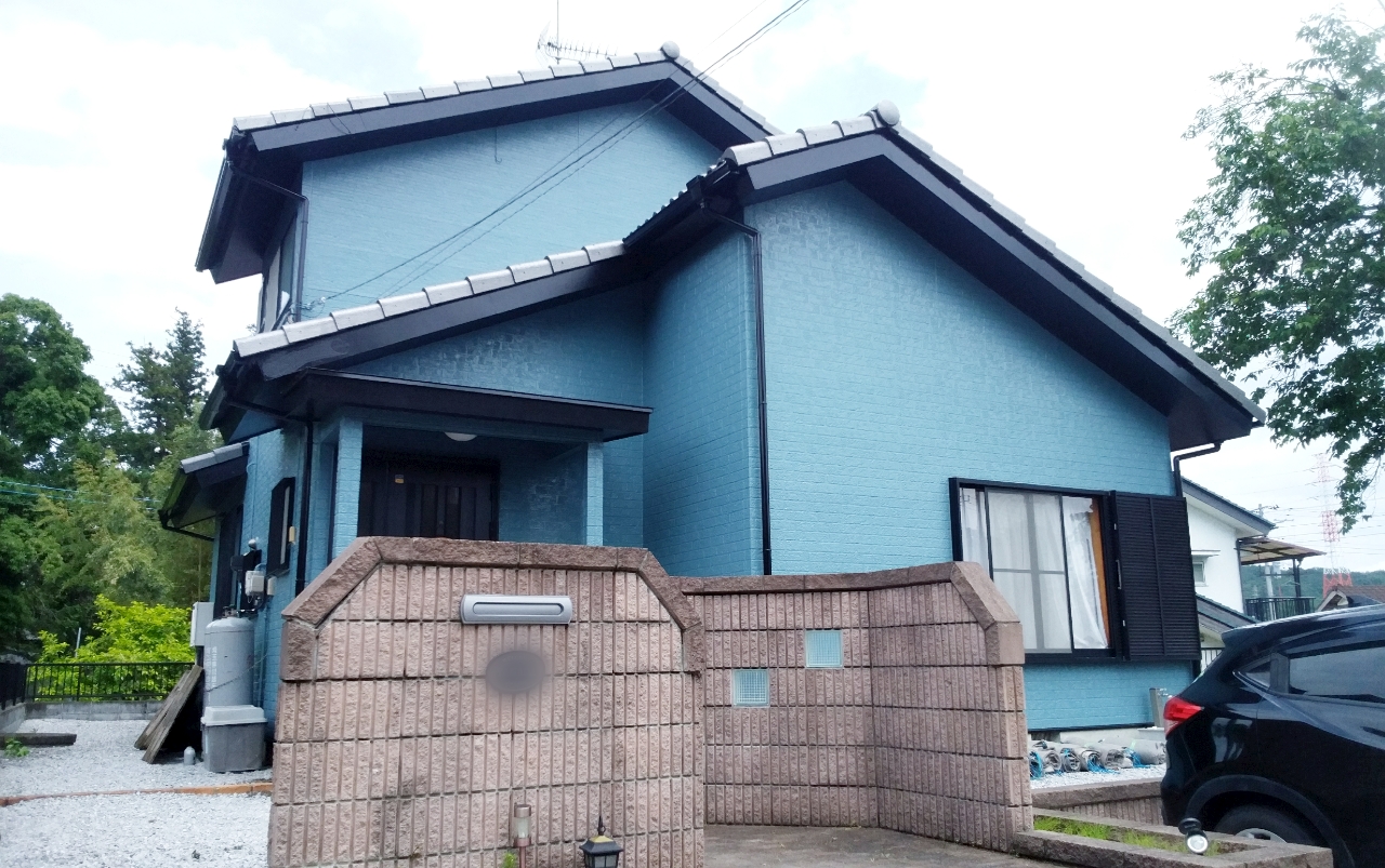 小川町　Ｙ様邸　外壁・屋根塗装工事