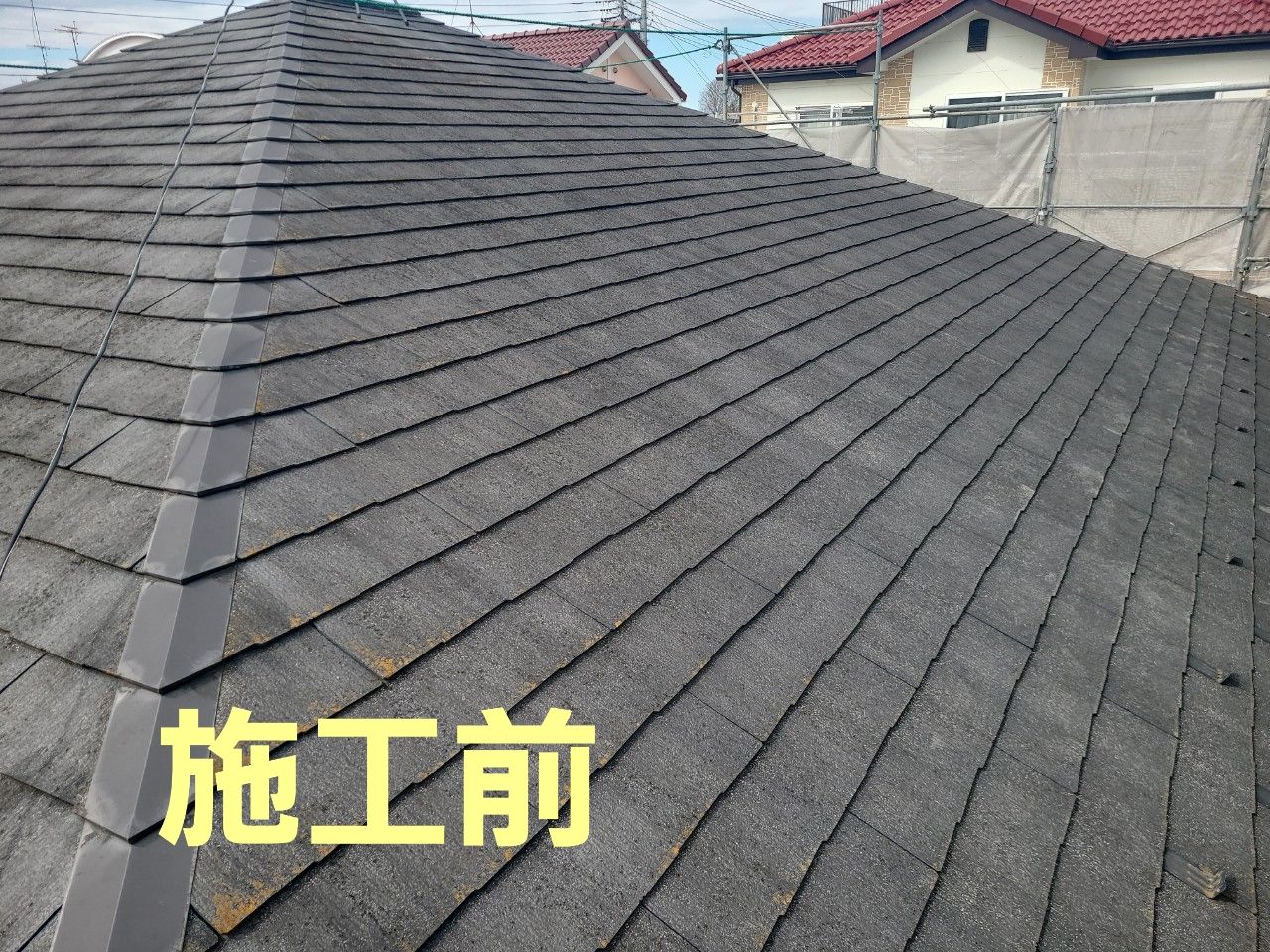嵐山町　K歯科医院様　外壁屋根塗装工事