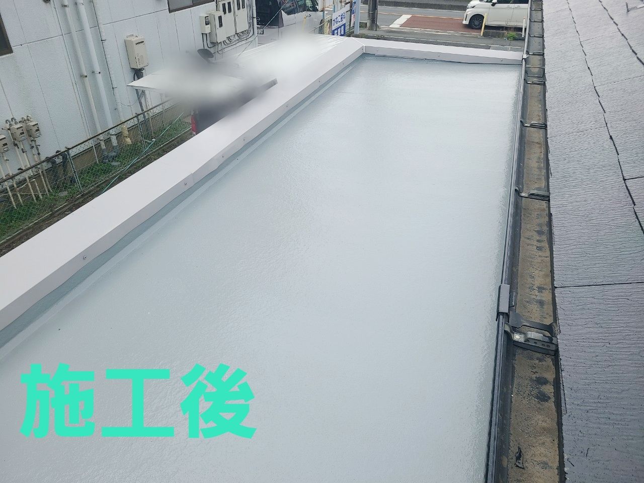嵐山町　K歯科医院様　外壁屋根塗装工事